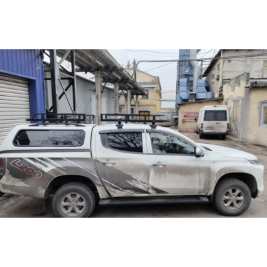 Багажник для авто Mitsubishi L200 2 части на крышу авто