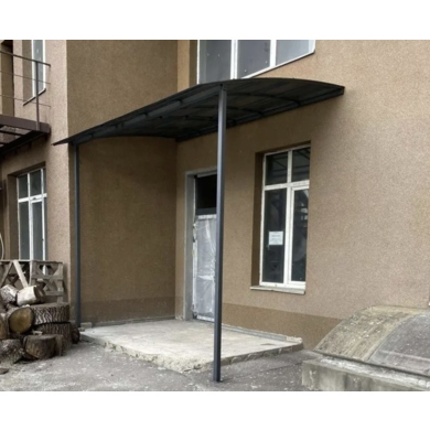 Купить Навес для входной группы / навес над крыльцом дома над входом в Павлограде под ключ